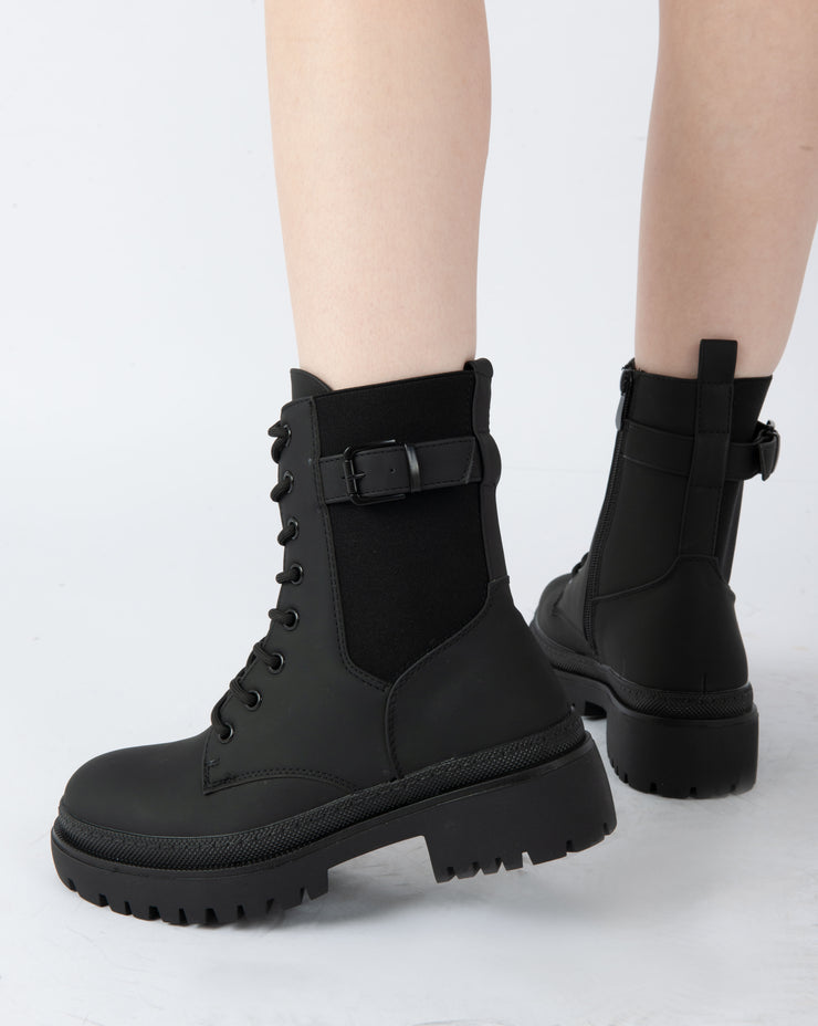 Utility Combat Boots - Black