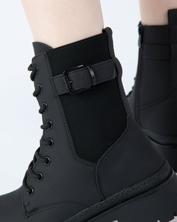 Utility Combat Boots - Black