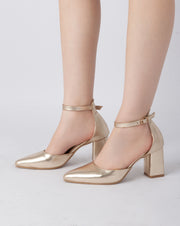 Elegant Ankle Strap Heels - Champ