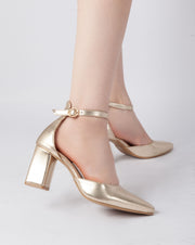 Elegant Ankle Strap Heels - Champ