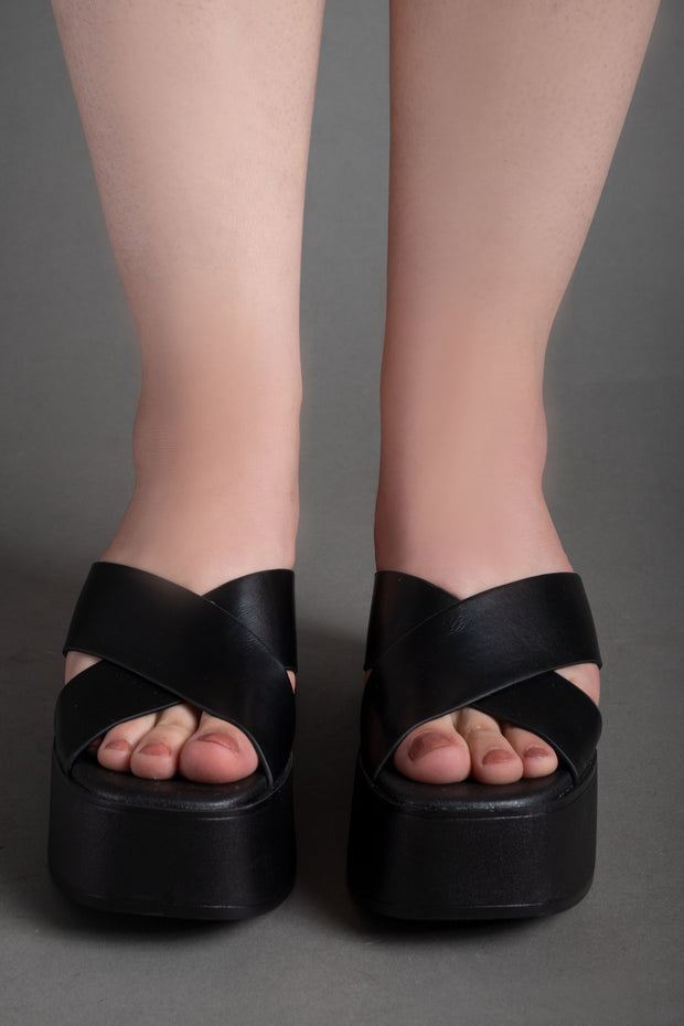 Cloud Platform Sandals - Black