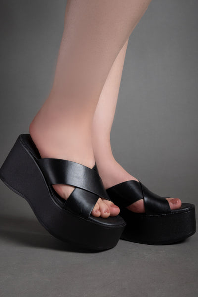 Cloud Platform Sandals - Black