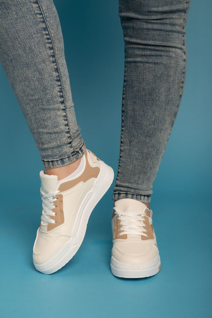 Urban Motion Sneakers - Beige