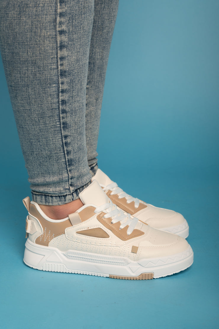 Urban Motion Sneakers - Beige