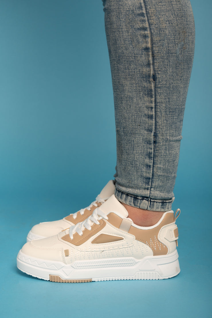 Urban Motion Sneakers - Beige