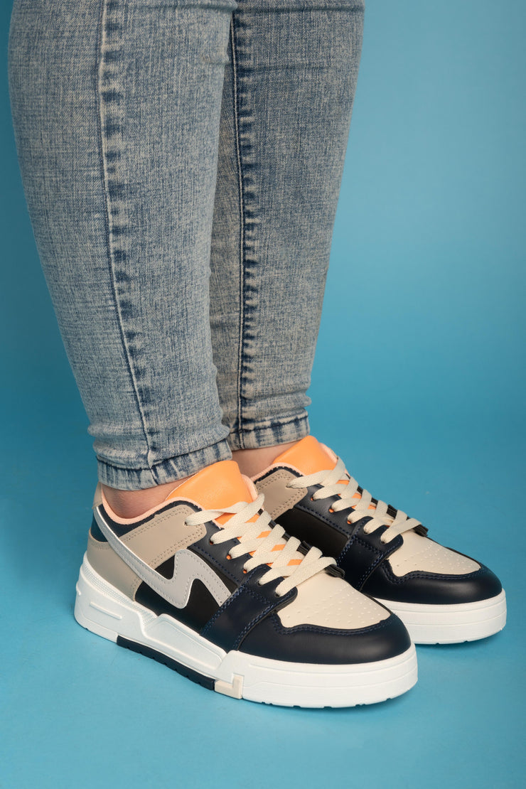 Multi-Hue Sneakers - Blue