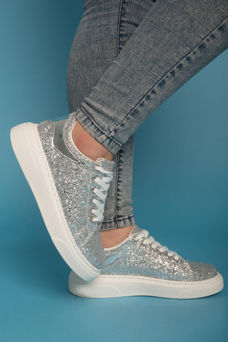 Casual Sneakers - Silver