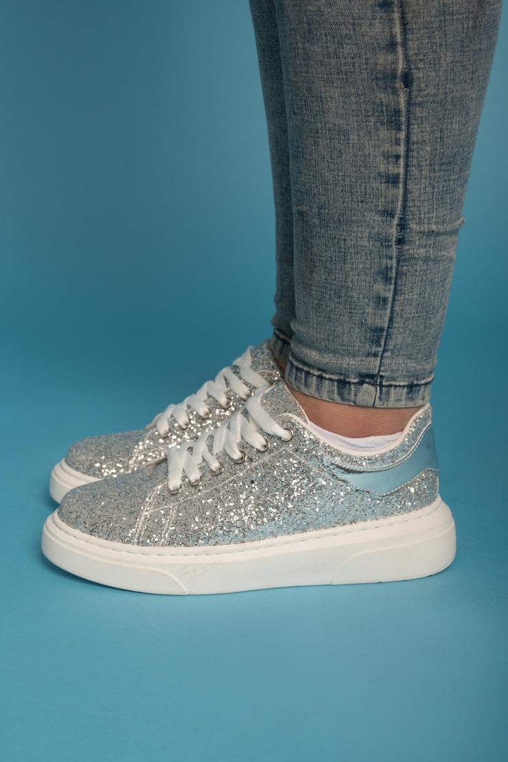 Casual Sneakers - Silver