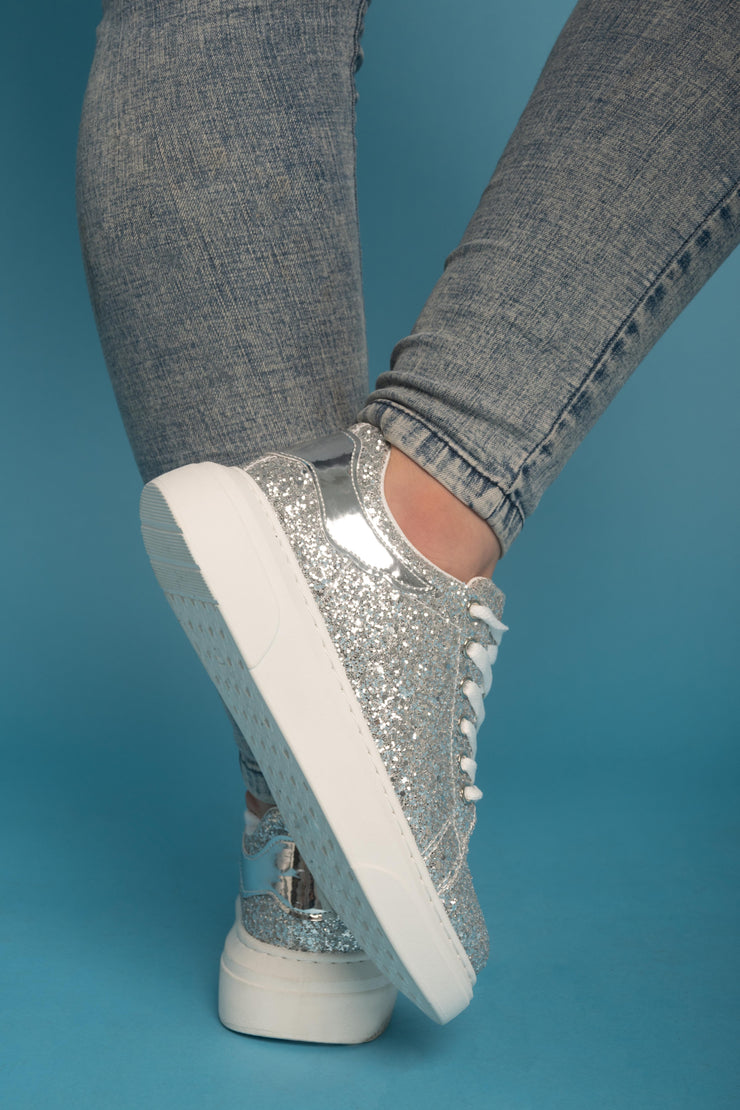 Casual Sneakers - Silver