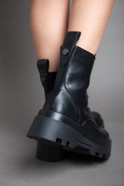 Biker Half Boot - Black