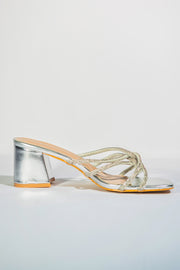 Entangled Heels - Silver