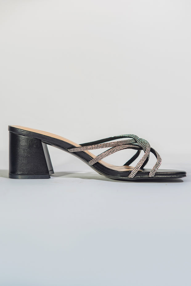 Entangled Heels - Black