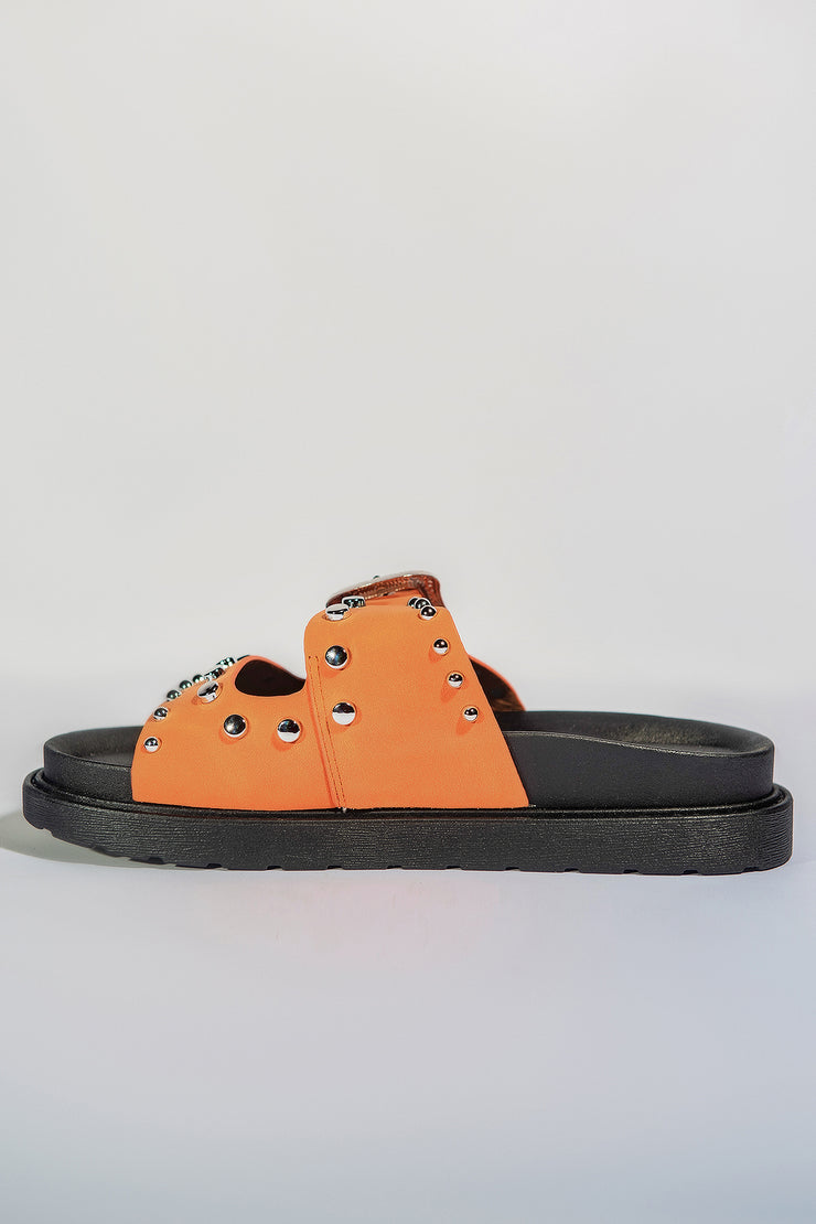 Shinny Shinny Slipper - Orange