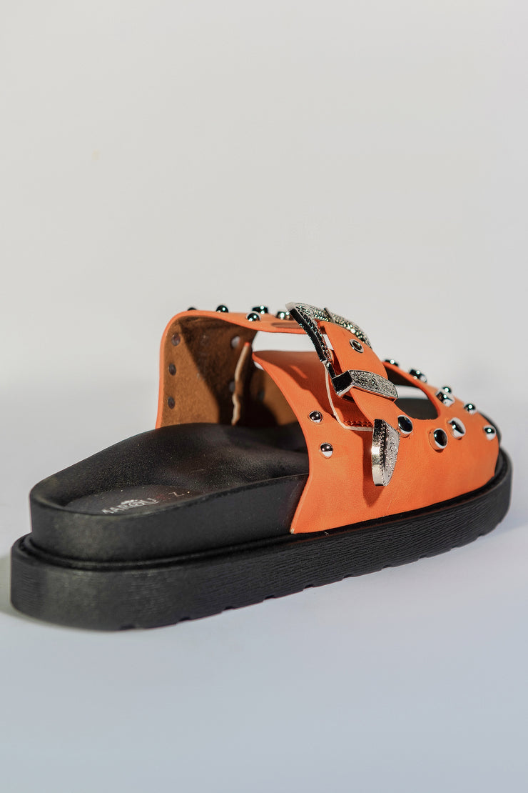 Shinny Shinny Slipper - Orange