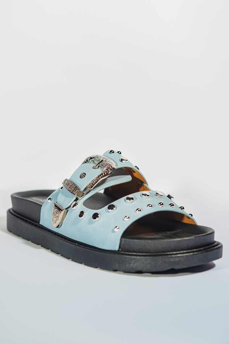 Shinny Shinny Slipper - Blue