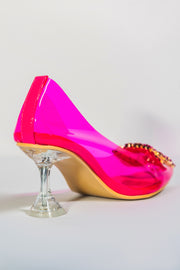 Structured Heels - Fuchsia