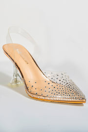 Pointy Points Heels - Champagne