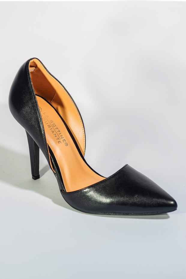 Classic Pointy Heels - Black