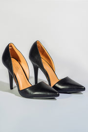 Classic Pointy Heels - Black