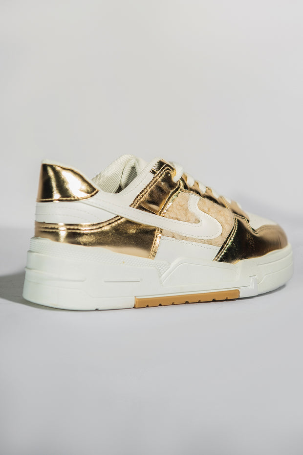 The Right Mark Sneakers - Gold