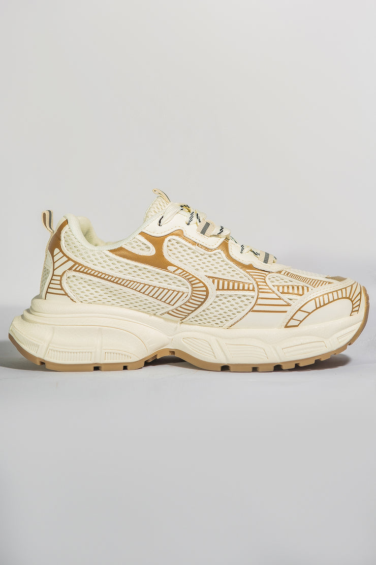 Webs Sneakers - Beige