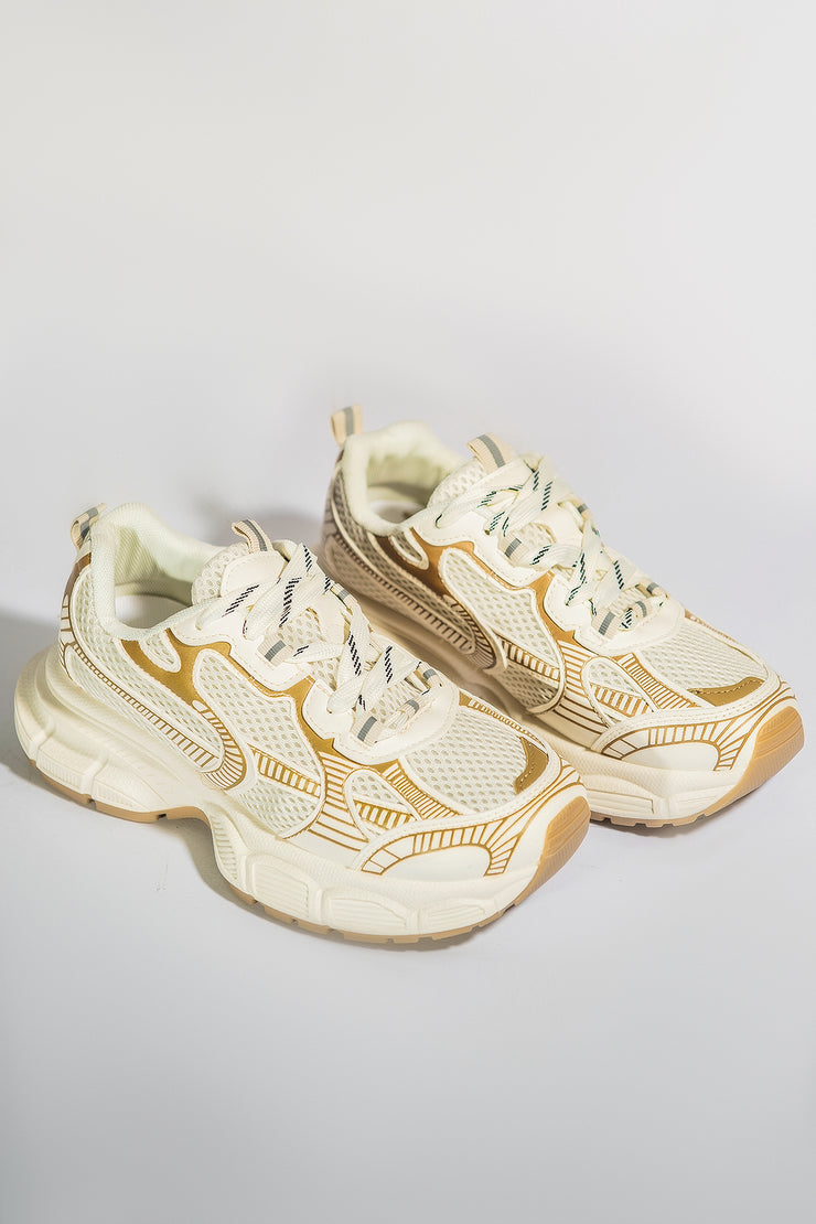 Webs Sneakers - Beige