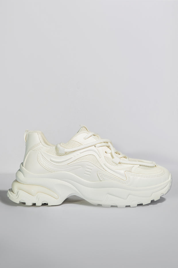 Waves Tocuh Sneakers - White