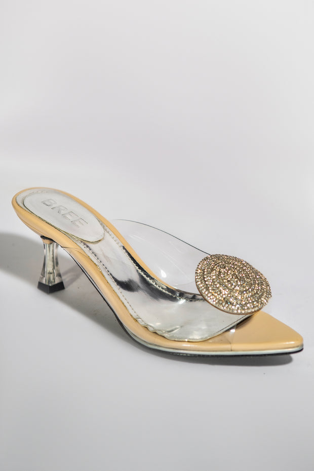 The Emblem Heels - Beige