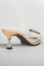 The Emblem Heels - Beige