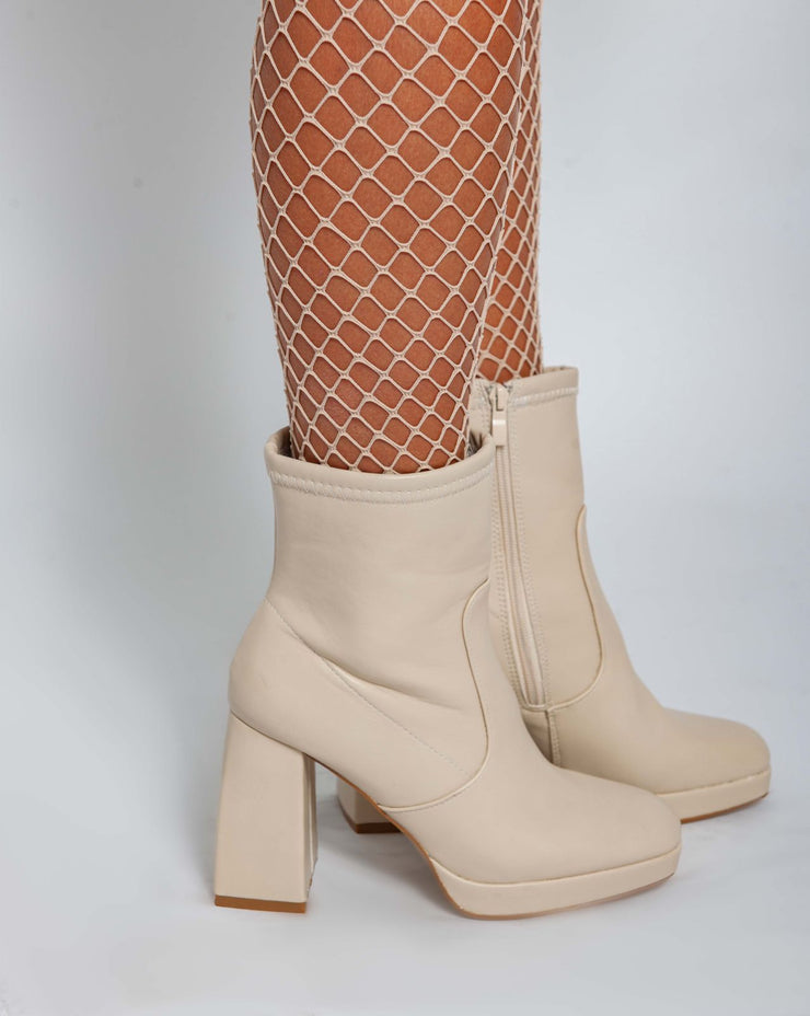 Jonathan Half Boot - Beige