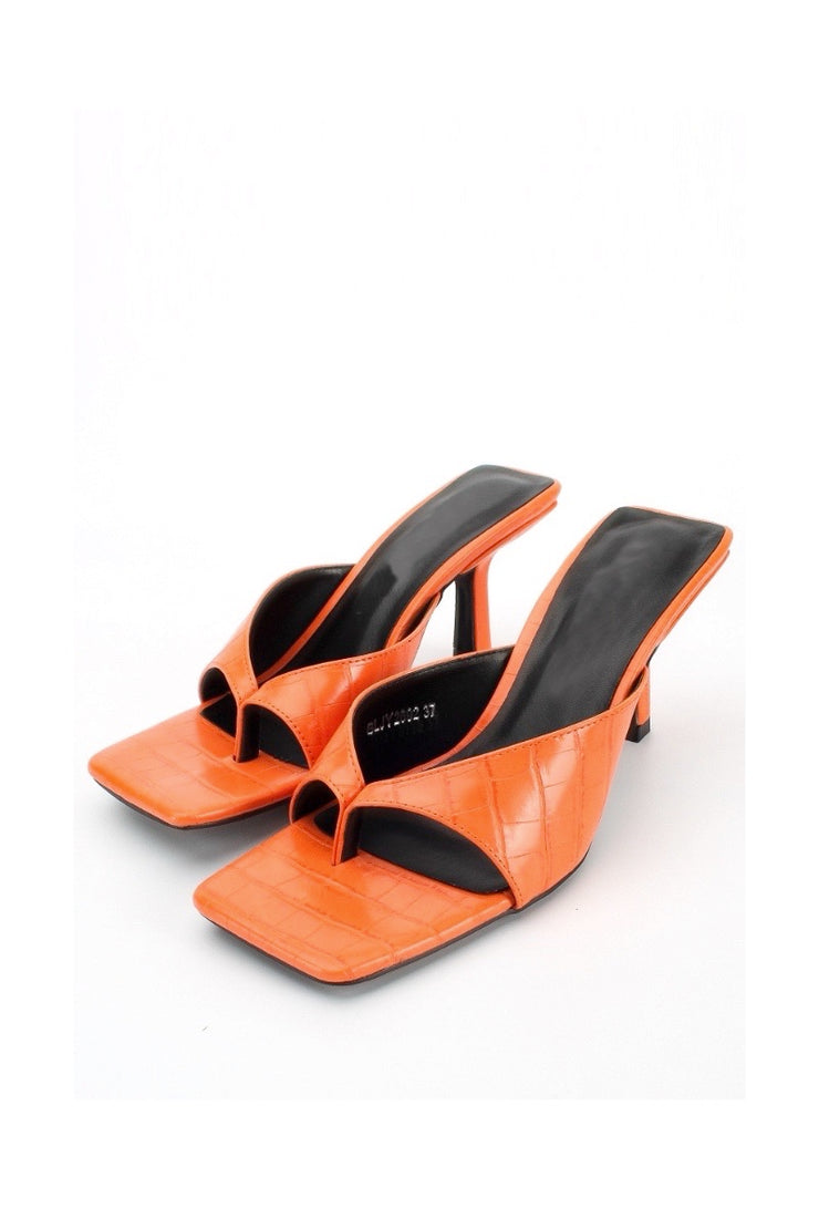 Gene sandal - Sandal Heels - Orange