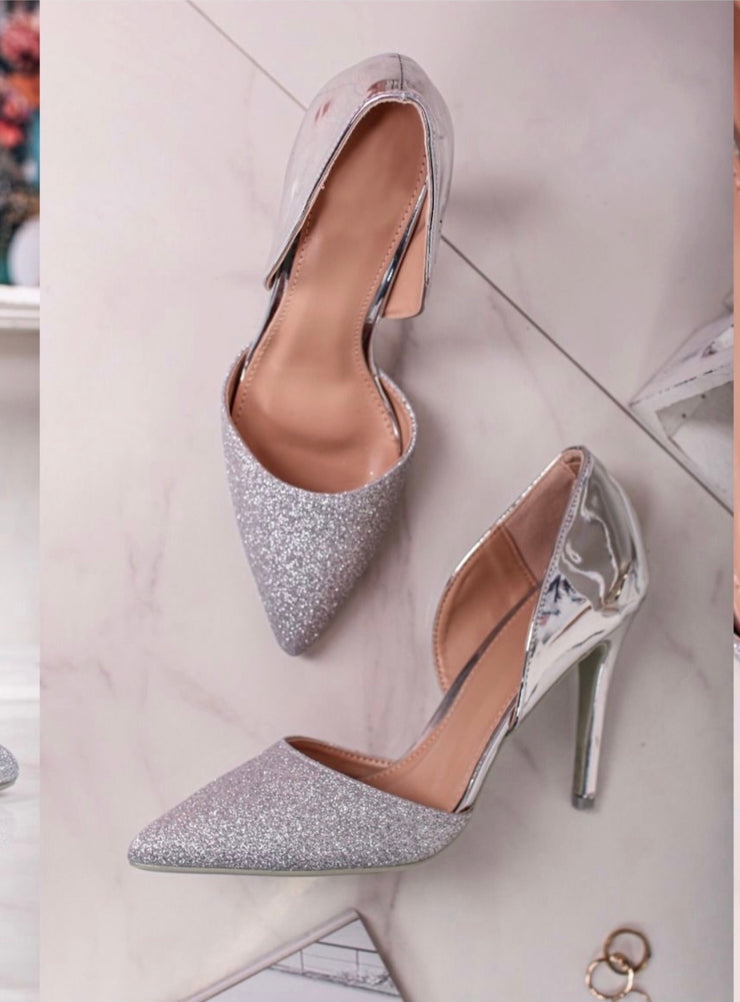 Pumps High Heels - Silver