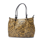 Animal printed snake bag