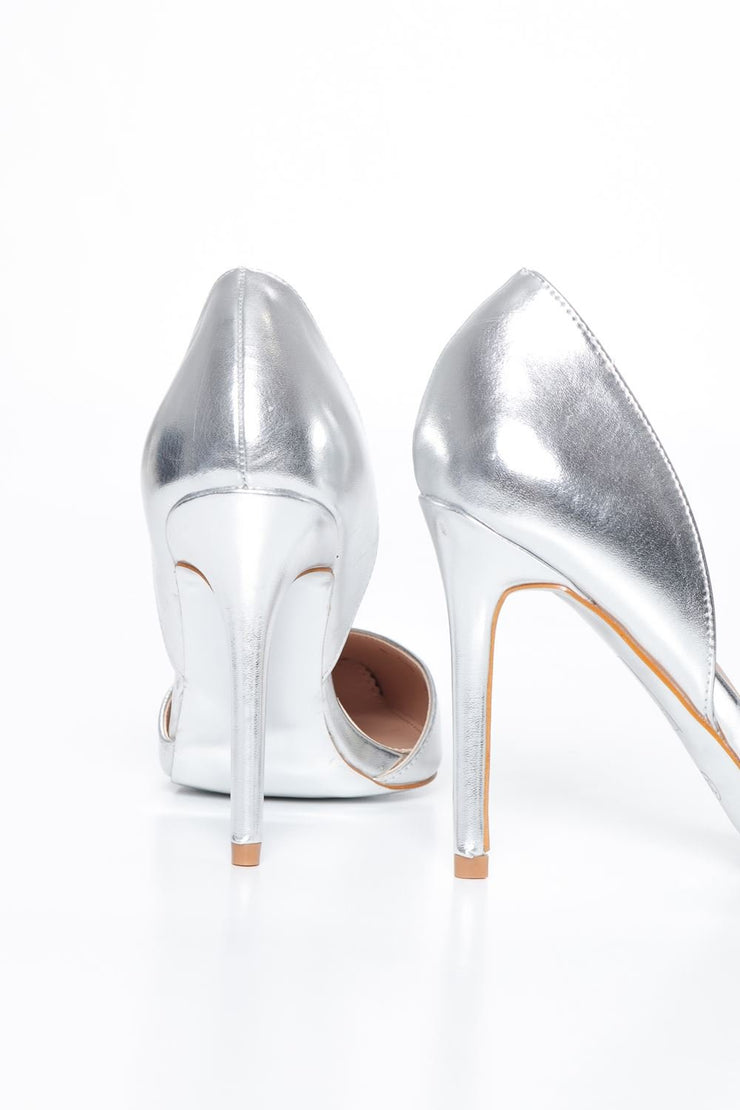 Pumps High Heels - Silver